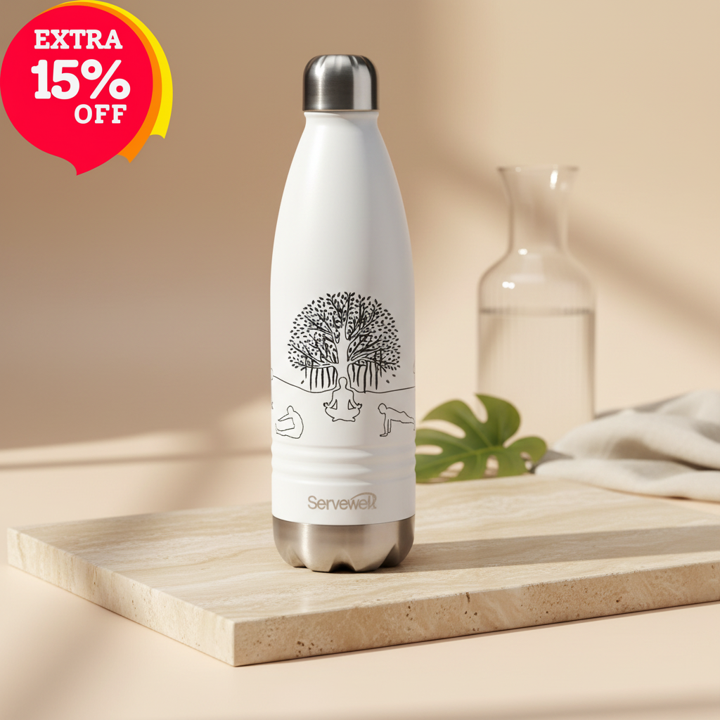 Indus SS Vacuum Bottle 500 ml - Yoga