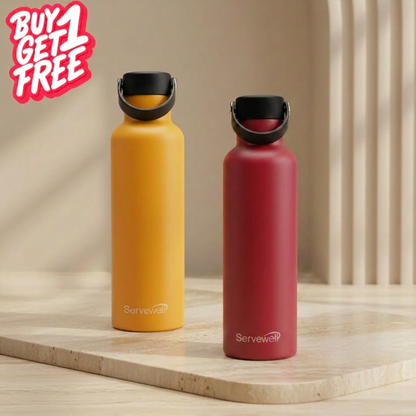 Metro SS Vacuum Bottle 500 ml - Yellow and Red