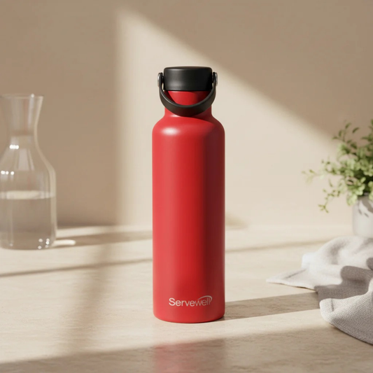 Metro SS Vacuum Bottle 500 ml - Yellow and Red