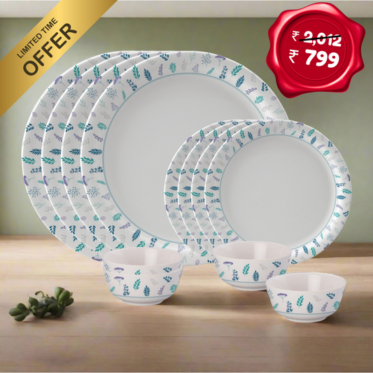 12 pc Dinner Set Rnd - Springtime