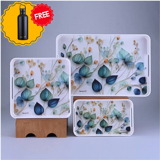 3 pc Tray Set Splendor - Pop Up