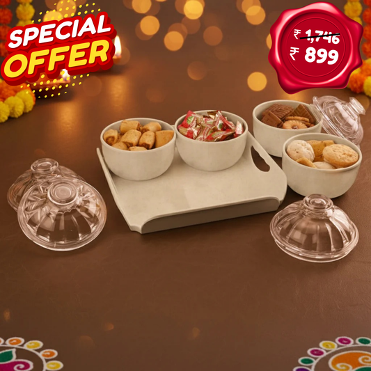 5pc Gifting Set: Pearl Candy Bowl