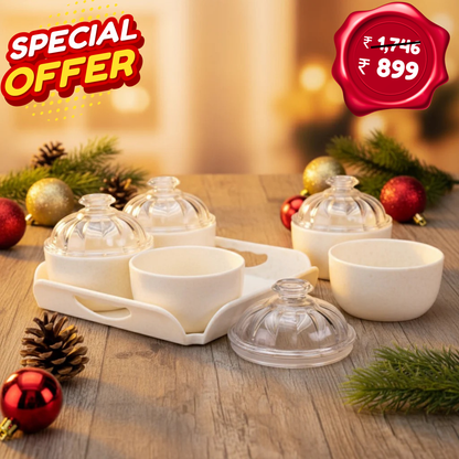 5pc Gifting Set: Pearl Candy Bowl
