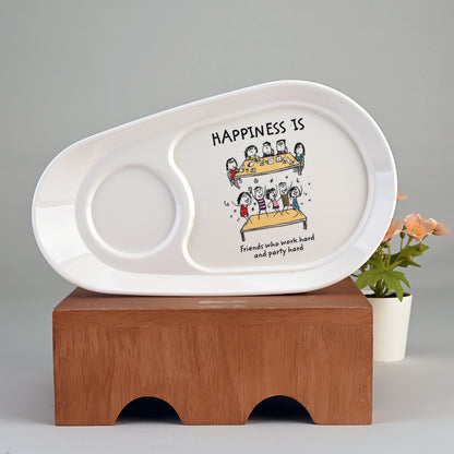 Soup Set 3 pc - Happiness Orange