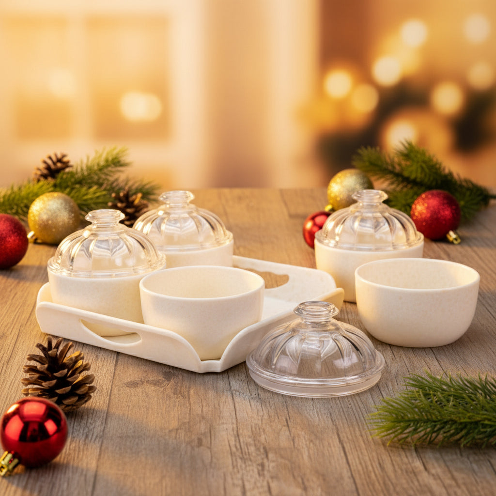 5pc Gifting Set: Pearl Candy Bowl