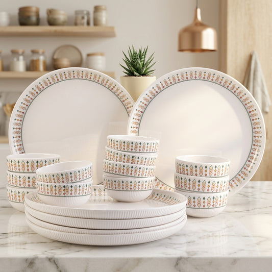 18 pc Dinner Set Canopy - Interlock