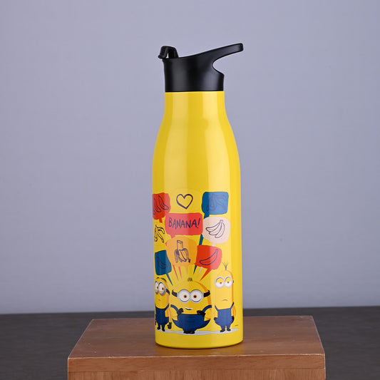 Camper - SS Vacuum Bottle 500 ml - Minions Yellow Daisy