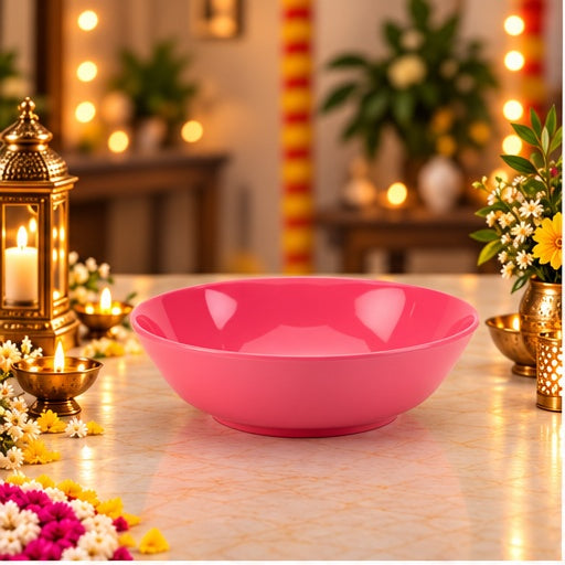 6pc Round Serving Bowl Set - Pastel