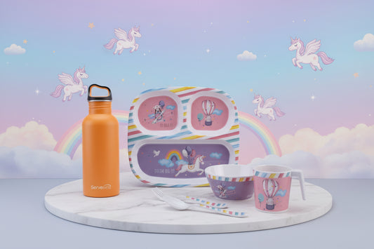 6 pc Kids Set Captain Orange - Alicorn