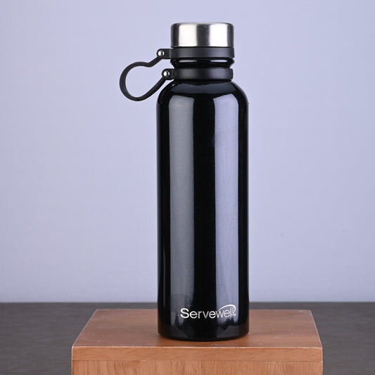 Laguna - SS Vacuum Bottle 600 ml - Black