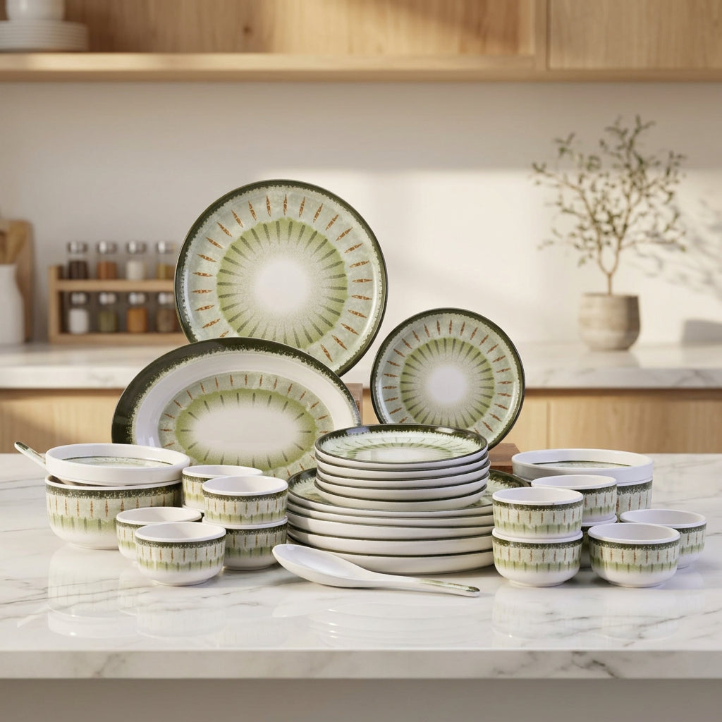 31 pc Dinner Set Dome - Lucent