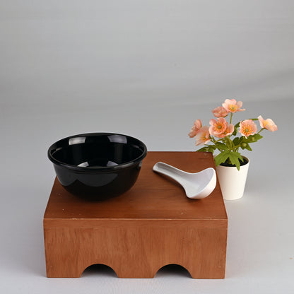 Soup Set 3 pc - Happiness Black
