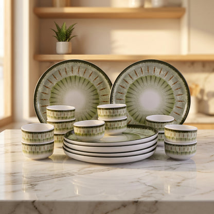 18 pc Dinner Set Dome - Lucent