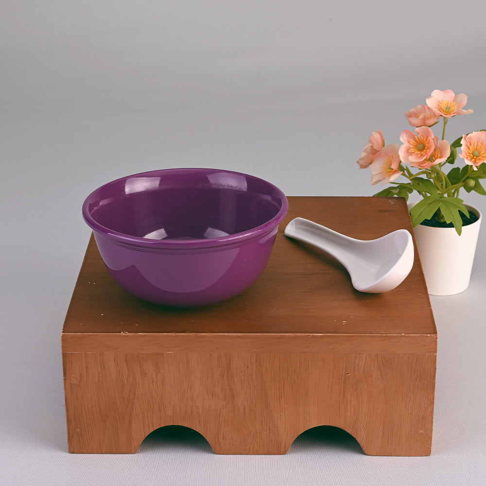 Soup Set 3 pc - Happiness Purple
