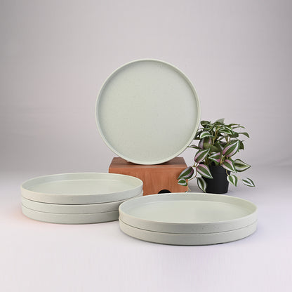 Servewell Dinner Set 31 pc Thali - Dots Green