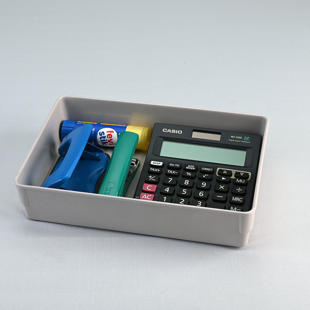 Stationery Set 4 pc - LtBrnBluPin