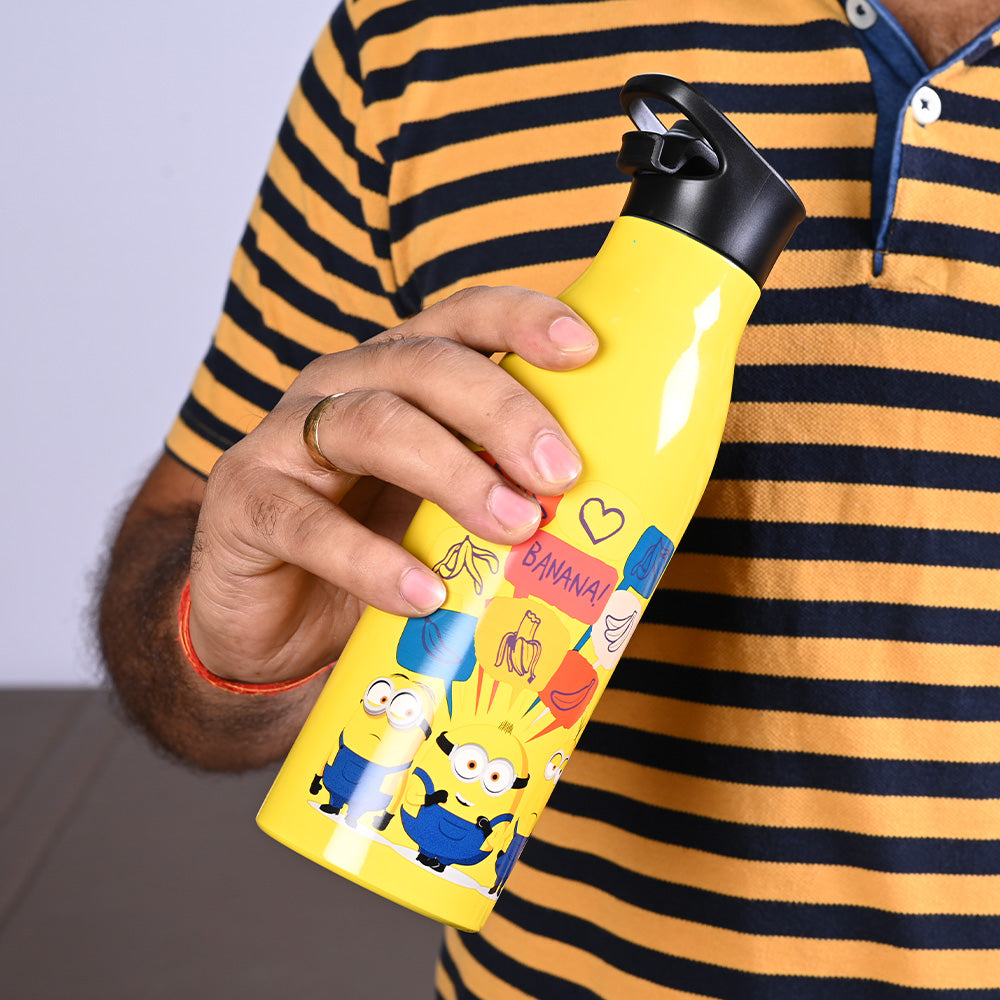 Camper SS Vacuum Bottle 500 ml - Minions Yellow Daisy