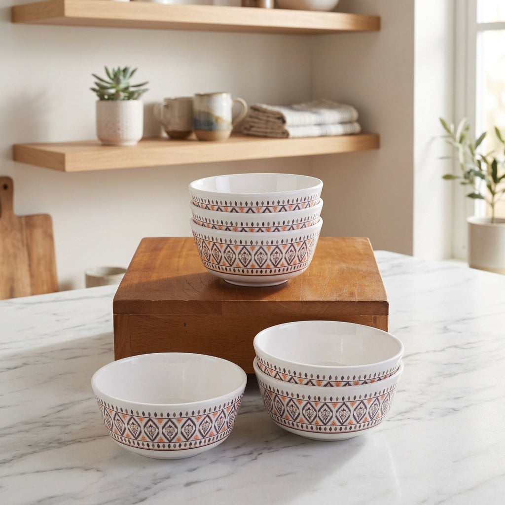 18 pc Dinner Set Round - Diya