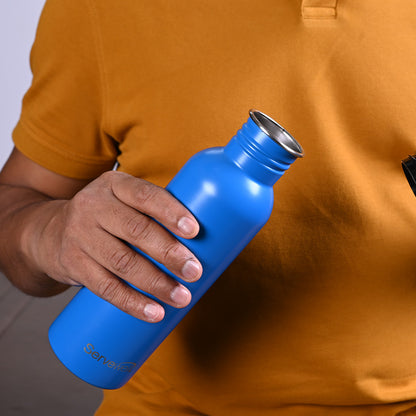 Captain - SS Single Wall Bottle 800 ml - Bolt Blue