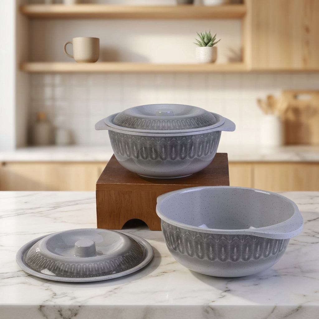 31 pc Dinner Set Gravel - Tracery
