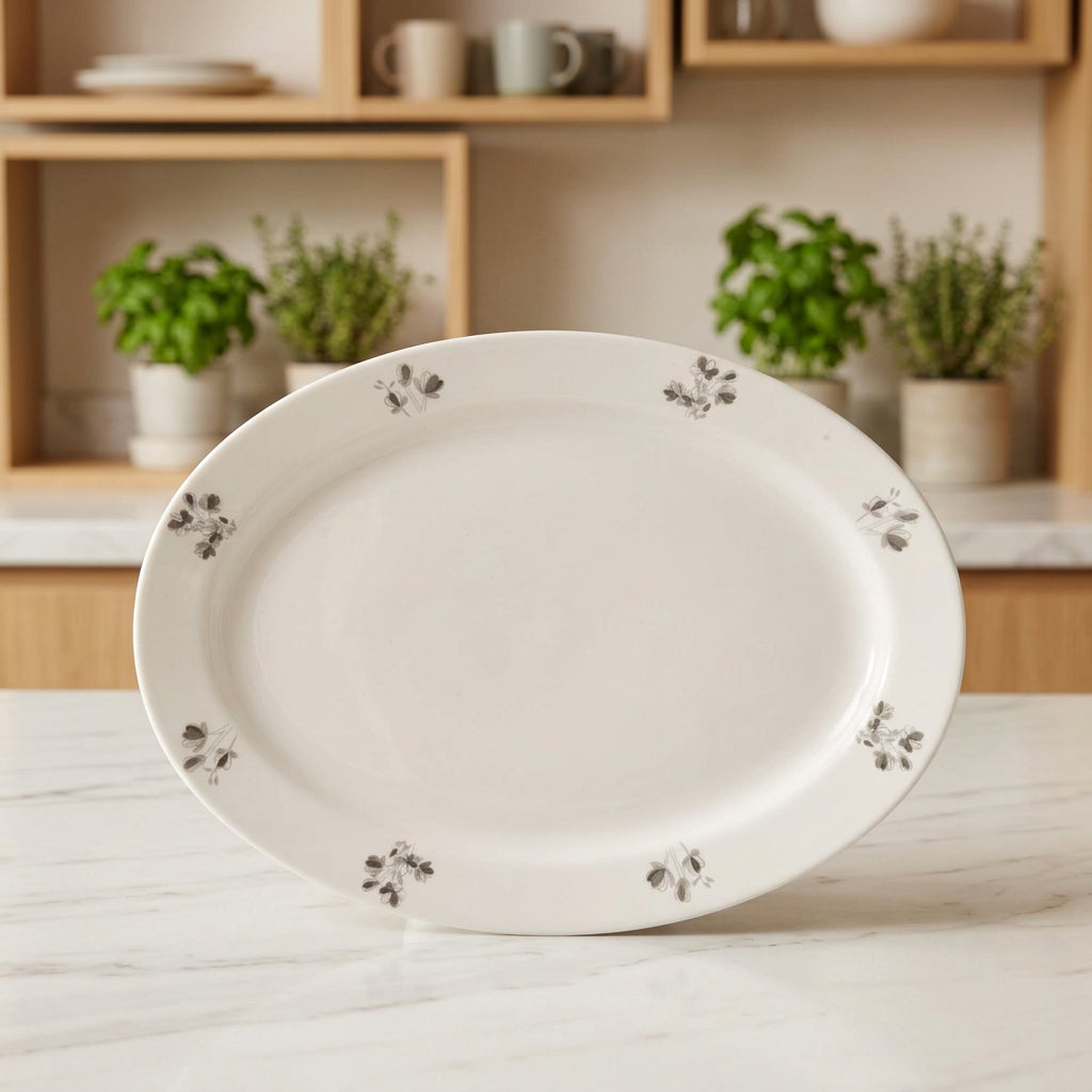 31 pc Dinner Set Round - Iris