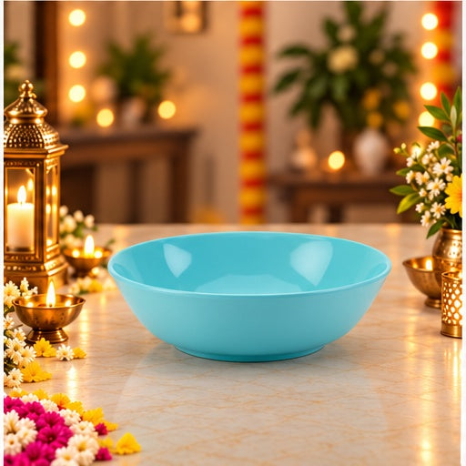 6pc Round Serving Bowl Set - Pastel