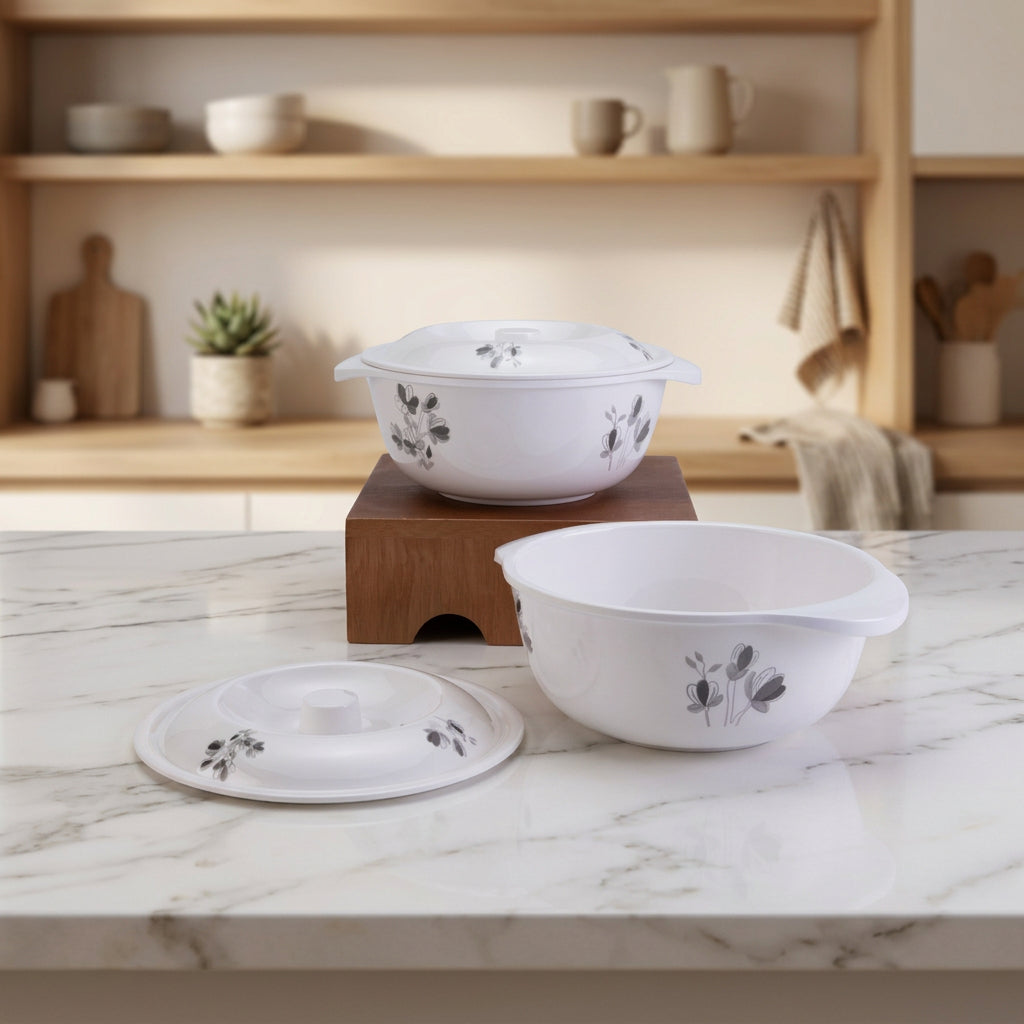 31 pc Dinner Set Round - Iris