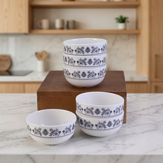 6 pc Veg Bowl Set Canopy 10 cm - Vatika