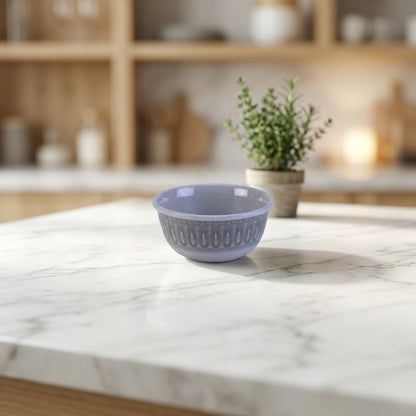 6 pc Veg Bowl Set Gravel 10.5 cm - Tracery