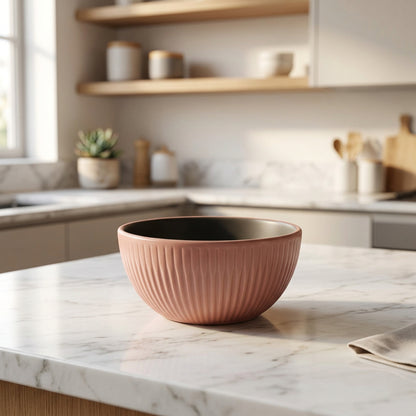 6 pc Veg Bowl Set Portico 10 cm - Moss and Apricot