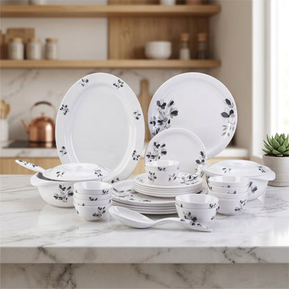 31 pc Dinner Set Round - Iris