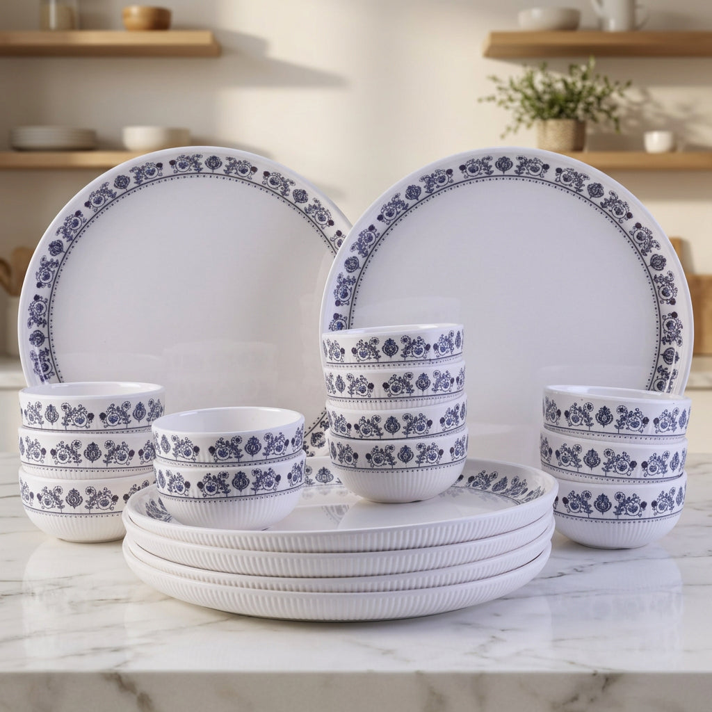 18 pc Dinner Set Canopy - Vatika