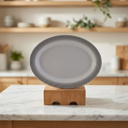 31 pc Dinner Set Gravel - Tracery