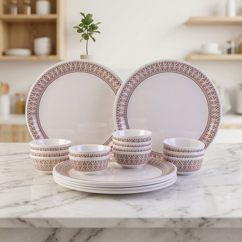 18 pc Dinner Set Round - Diya