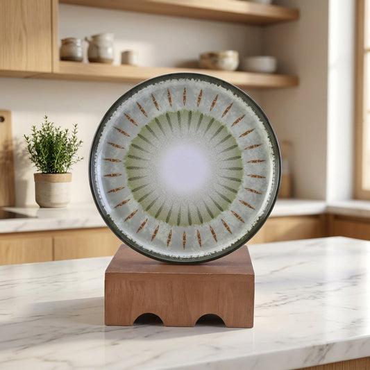 6 pc Dinner Plate Set Dome 27 cm - Lucent
