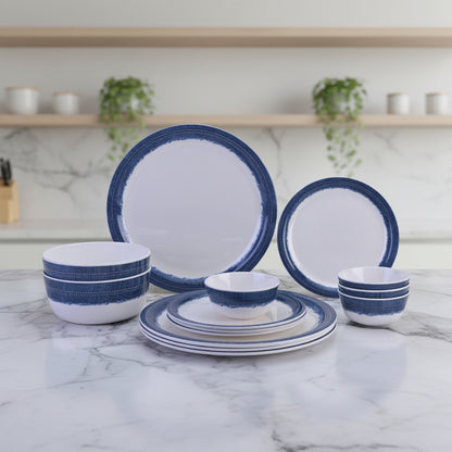 14pc Dinner Set: Denim