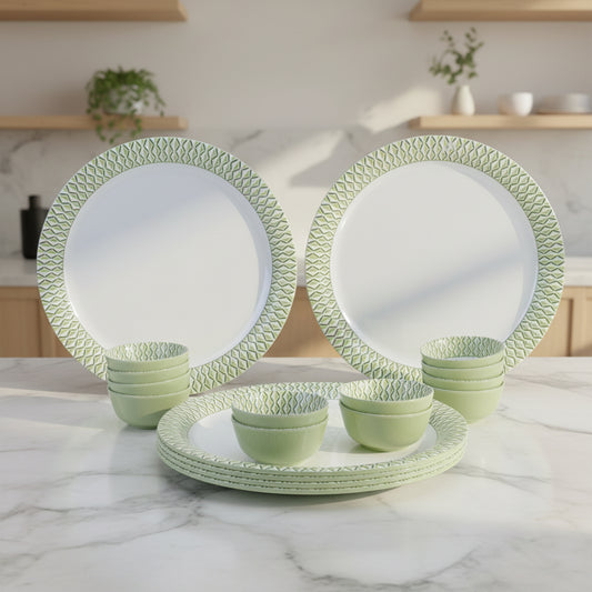 18pc Buffet Set: Grassland