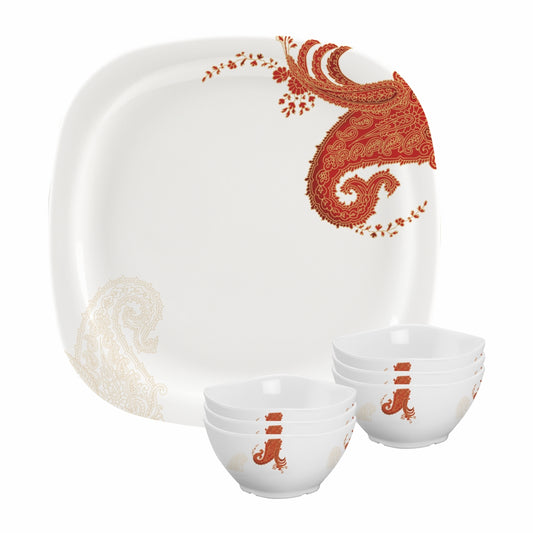 18pc Dinner Set - Vibrant Paisley