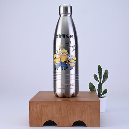 Indus - SS Vacuum Bottle 500 ml - Minions Steel
