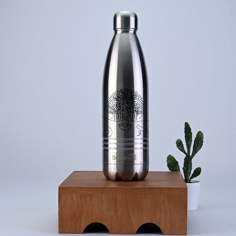 Indus Stainless Steel Vacuum Bottle by Servewell