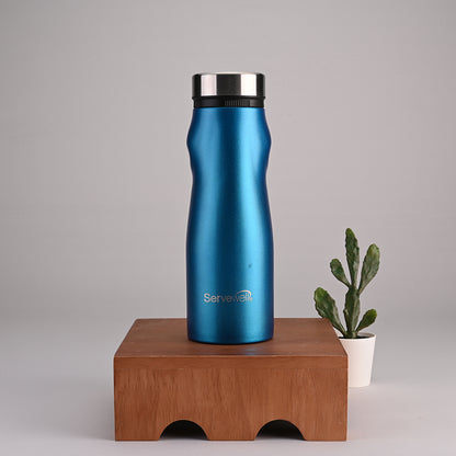 Congo Steel Fridge Bottles Striking Blue
