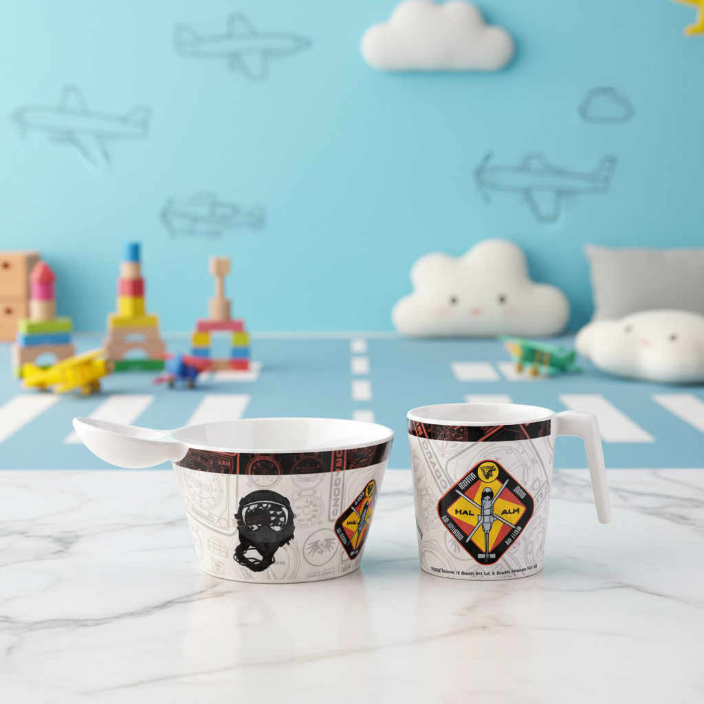 2 pc Mug & Bowl Set - Fighter
