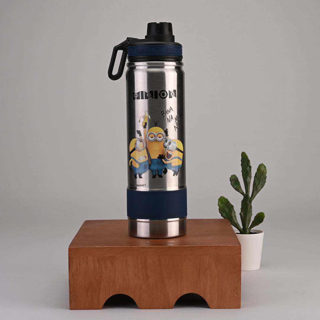 Thunder - SS Vacuum Bottle 725 ml - Minions Navy Blue