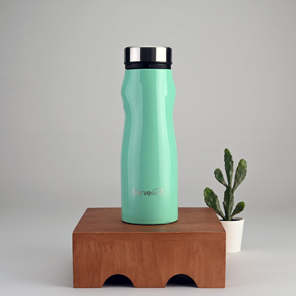Congo Steel Fridge Bottles Sea Green