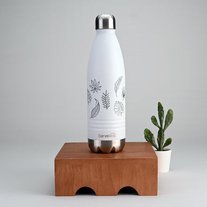 Indus - SS Vacuum Bottle 1000 ml - Autumn White