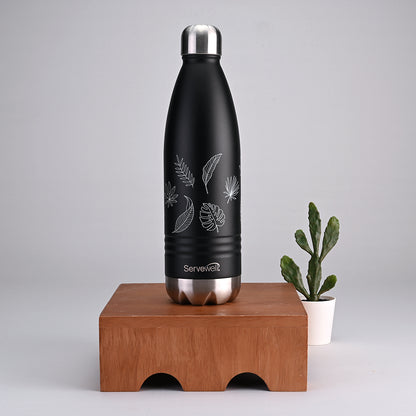 Indus - SS Vacuum Bottle 750 ml - Autumn Jet Black