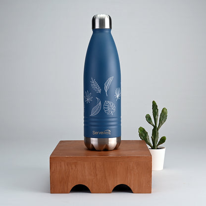 Indus - SS Vacuum Bottle 750 ml - Autumn Imperial Blue