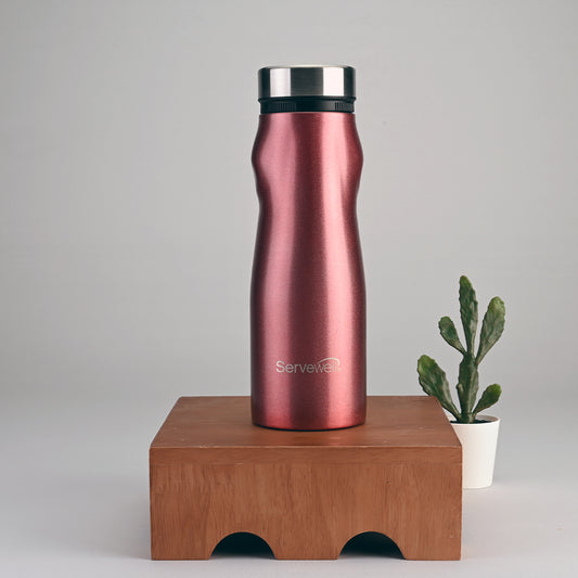 Congo Steel Fridge Bottles Pink