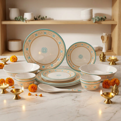 16 pc Dinner Set Traditional - Jhalak