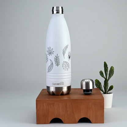 Indus - SS Vacuum Bottle 1000 ml - Autumn White